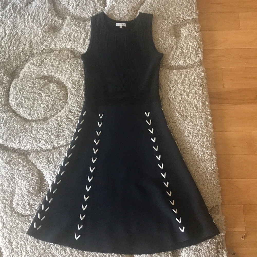 Claudie Pierlot fit and flare knit dress - size 1
